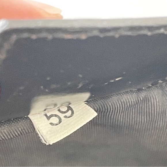 Prada black nylon triangle logo medium cosmetic zip pouch with card - Picture 15 of 15